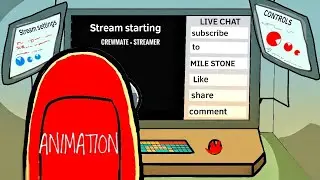 Streamer in Among Us
