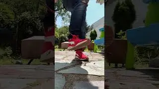 BUG CRUSH: slow motion mega spotted lanternfly stomp (massive bug stomp squish)