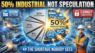 50% of Silver Goes Into Products (EVs, Solar, AI). Here's The Shortage