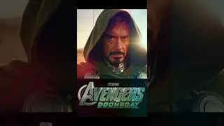 Iron Man ab Dr Doom Banega!🤯⋮ Avengers Doomsday RDJ as Dr DOOM!  #shorts