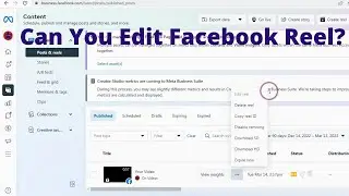 How To Edit Facebook Reels After Posting (2023)