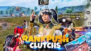 Ft . Rankpush Moment 🤡 || How To Get Conqueror Title 🔱