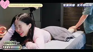 💆‍♀️ Foot massage in a short skirt😴✨