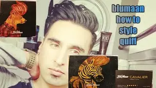 Undercut Fade Quiff tutorial ft Blumaan Cavalier & Hybrid Clay