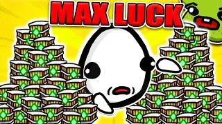 This Is What Happens With MAX Luck in Brotato Mod
