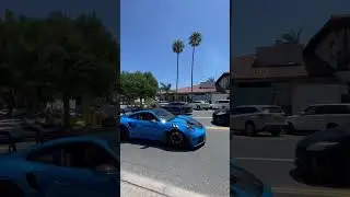 Shark Blue GT3RS Drive By