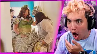 PASTY REACTS TO MY BIG GYPSY WEDDING 💸 PART 1