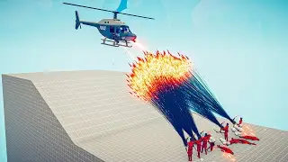 HELICOPTER vs EVERY UNIT - Totally Accurate Battle Simulator TABS