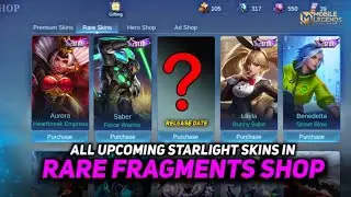 UPCOMING RARE FRAGMENTS SHOP UPDATE IN THE MONTH OF MAY | MOBILE LEGENDS