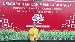 Menghadiri Apel Bersama Peringatan Hari Lahir Pancasila dgn Berbagai Pakaian Daerah Peserta PJA 2024