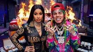6IX9INE ft Cardi B– Inferno Code  (ft. Ariana Grande) | Official Lyrics Video