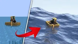 This Mod Adds Realistic Waves To Minecraft...