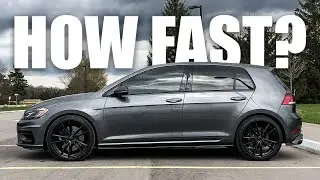 How fast is the Golf R 0-60? Dragy (Stock ECU)
