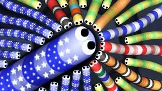 Slither.io gameplay & trolling.....😈