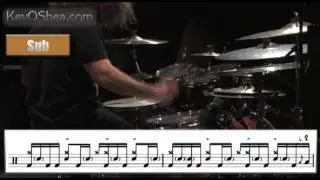 ★ Advanced Drum Lesson ★ Dave Elitch Groove and Fill