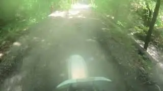 Honda XR250R riding trails