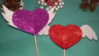 4 ідеї валентинок 💓 своїми руками із фоамірану до дня святого Валентина.