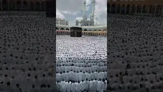 Kabe'de Ezan Ve Namaz #kabe #kaaba #shorts