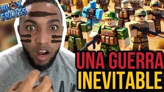 LA GUERRA ACABA DE COMENZAR | Día 21 Jugando Blox Fruits