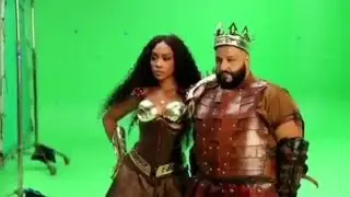 DJ KHALED AND SZA BEHIND THE SCENES OF 'JUST US' FATHER OF ASAHD ALBUM