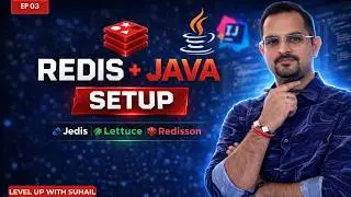 Redis Setup with Java | Comparing Redis Java Clients- Jedis vs Lettuce vs Redisson (Ep 03)