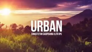 After Effects Template-Minimal Zoom Slideshow