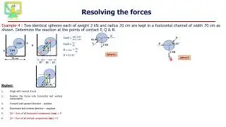 Resolving forces - Example 4