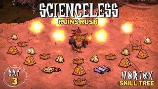 RUINS ON DAY 3 AS REWORKED WORTOX!! Wortox Scienceless Ruins Rush  - Don't Starve | BETA