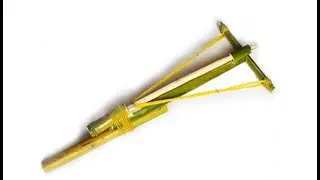 Easy handmade bamboo Crossbow