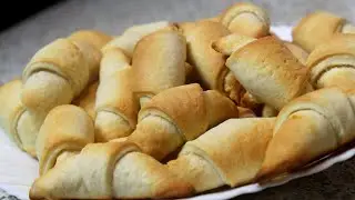 🍕🍰🎂Готовлю УЖЕ ТРИ ДНЯ И СОВСЕМ НЕ НАДОЕЛО! Бюджетная ВКУСНОТА к ЧАЮ.💣 Рогалики с повидлом