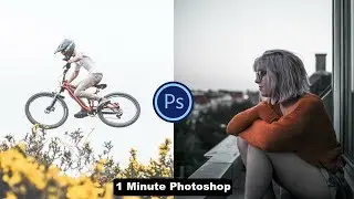 1 Minute Photoshop - White Color Grading FREE Camera Raw Preset