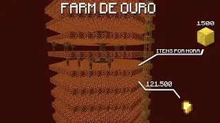 INSANE GOLD FARM IN MINECRAFT - 1500 BLOCKS PER HOUR! 💰 (Unbelievable and Easy to Make!)