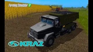Farming Simulator 2017. Карта Россия. Грузовик КРАЗ-65055.