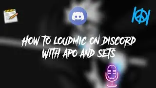 HOW TO LOUD MIC ON DISCORD WITH EQUALIZER APO + SETS (DISCORD PACKING)
