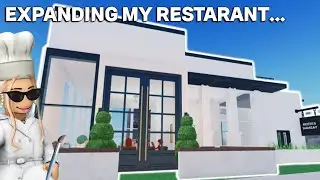 EXPANDING MY RESTAURANT In Restaurant Tycoon 2 | roblox