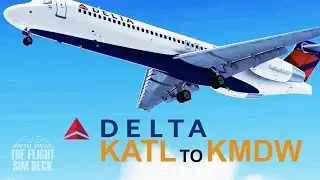 Prepar3D | Wheels Up! KATL to KMDW | TFDI Design 717-200