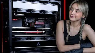 Insane Modded Watercooled PC Build | God of War RTX 4090 Delidded 14900KS