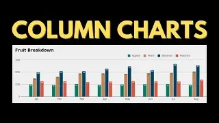 How to Make A Column Chart in Google Sheets - Quick Tutorial