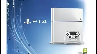 Распаковка БЕЛОЙ PlayStation 4