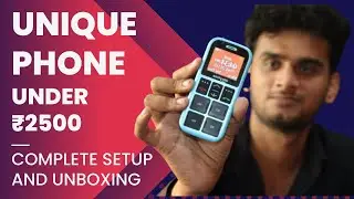 Unique Phone Under 2500 | EasyPhone Review, Unboxing and Complete Setup | Remote Control Phone |