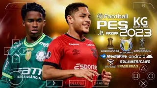 Pes 2023 PPSSPP Sul-Americano 100% Atualizado e Uniformes Novos