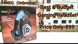 Redgear Dagger Pro gaming headset with RGB LED Effect & mic UNBOXING & REVIEW