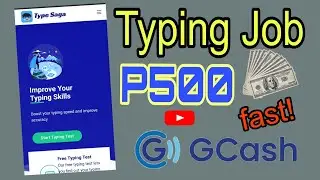 Typing Job, legit libreng 500 Gcash. (link on description 🔽🔽)