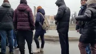Харьков сейчас Утро Палац спорта 3.03 10 часов