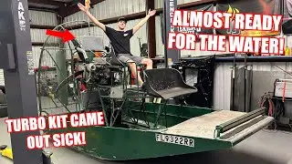 Building The Turbo Kit For Our K-Swapped Airboat!
