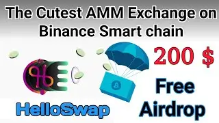 Claim HelloSwap Airdrop,| Soon Listing on Binance 100$,| how to Claim Free Airdrop Hello,| Rooh Tech