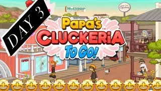 Papa’s CLUCKERIA to go! Day 3️⃣ + shopping 💸