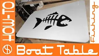 Boat Table - Tavolo personalizzato con cementite e finitura in resina epossidica