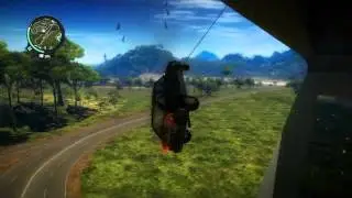 madness with cars on just cause 2