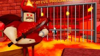 😈DEVIL BARRY'S PRISON RUN! (FIRST PERSON OBBY!) #roblox #scaryobby